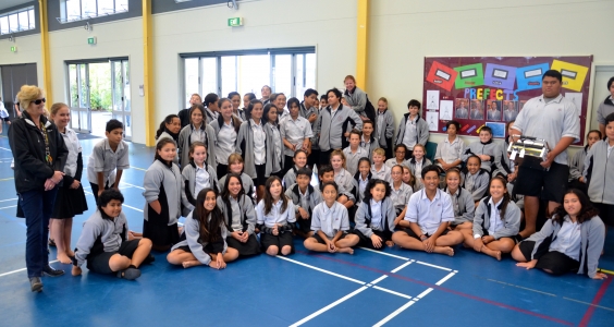 An image showing Congratulations to Rotorua Intermediate!