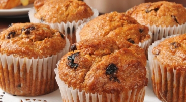 An image showing Banana and date muffins