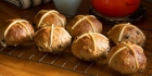 An image showing Hot Cross Buns